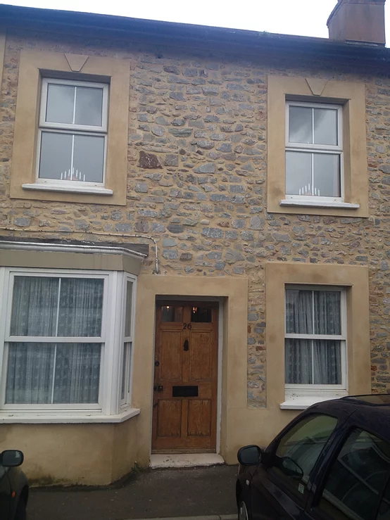 Premium Exterior Lime Finish project in Bristol Area